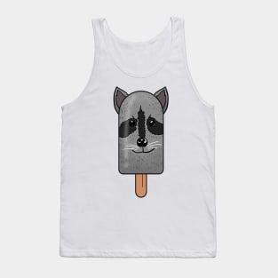 Animal Popsicle Raccoon Ice Cream Summer Gift Tank Top